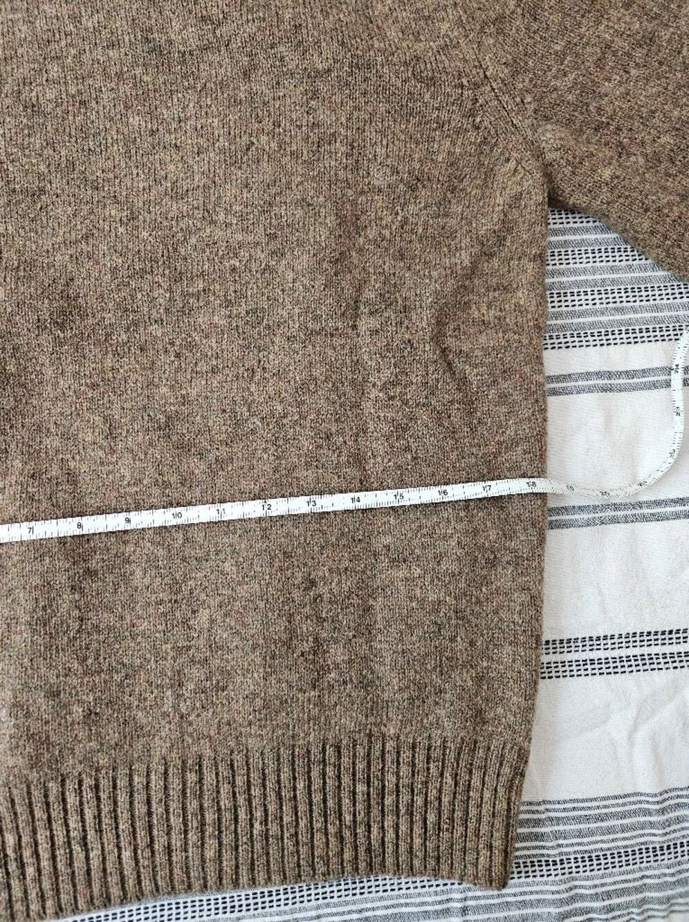J. Crew zips sweater brown